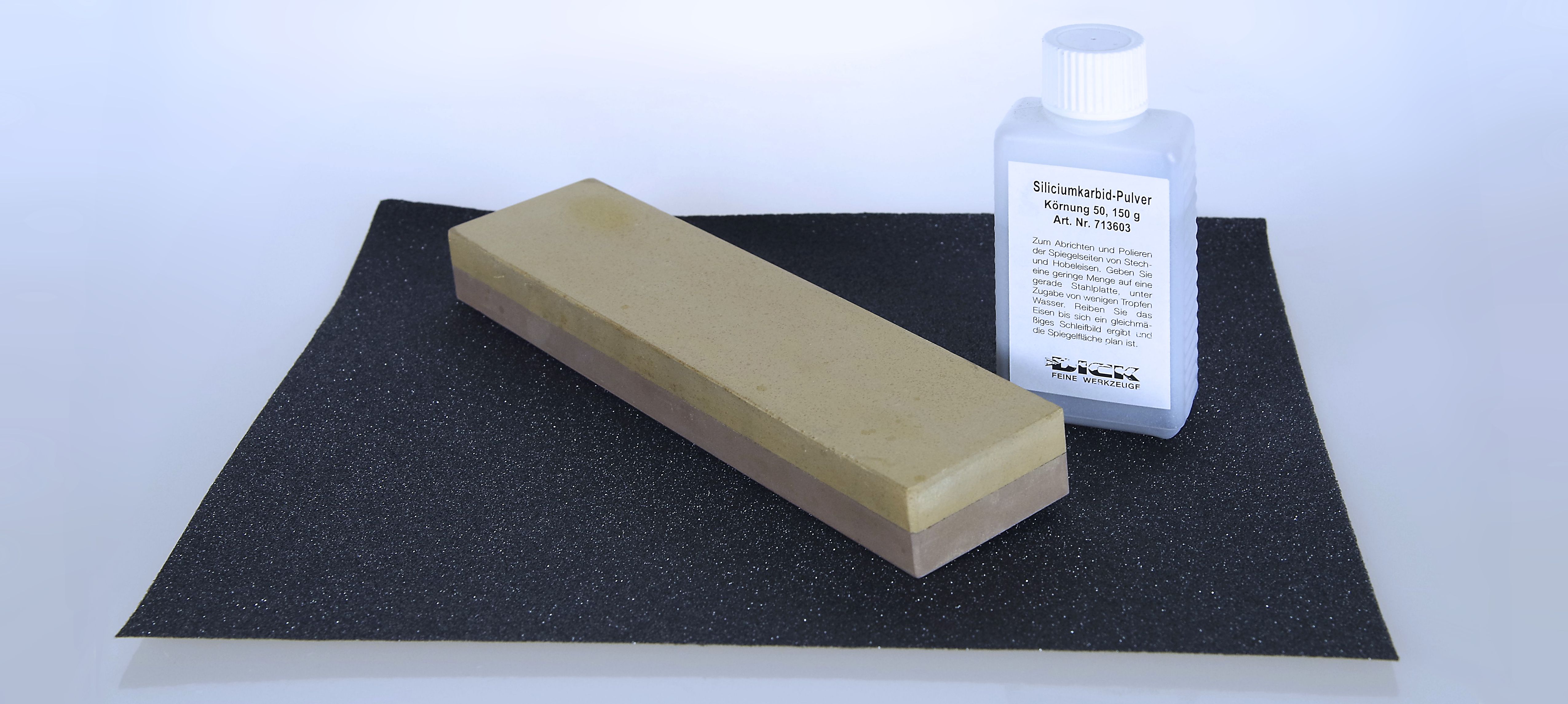 Schleifpapier mit Siliziumkarbidpulver BgB